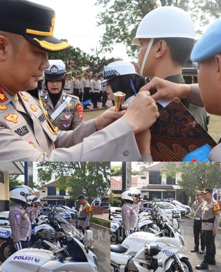 Kapolres Kuningan Pimpin Apel Operasi Patuh Lodaya 2026, Tekankan Keselamatan Berlalu Lintas