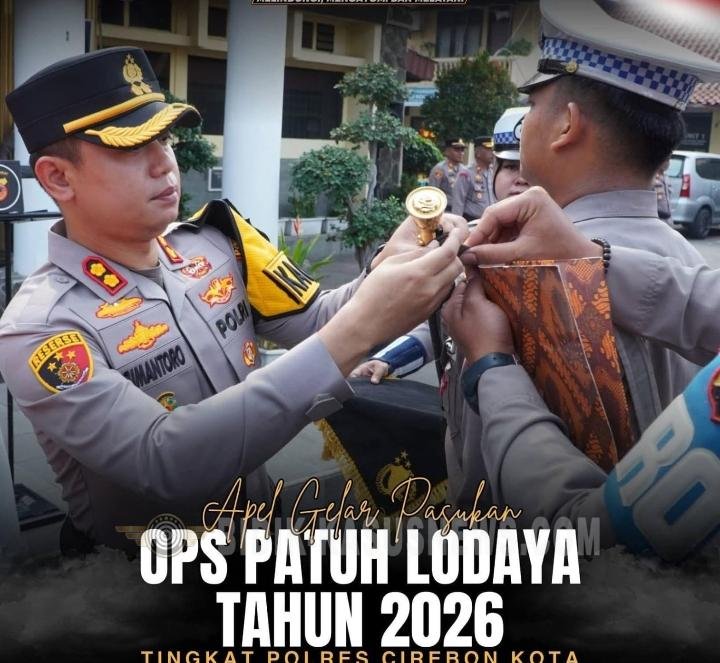 Gelar Ops Patuh Lodaya 2026, Polres Cirebon Kota Tegaskan Pendekatan Humanis dan Edukatif