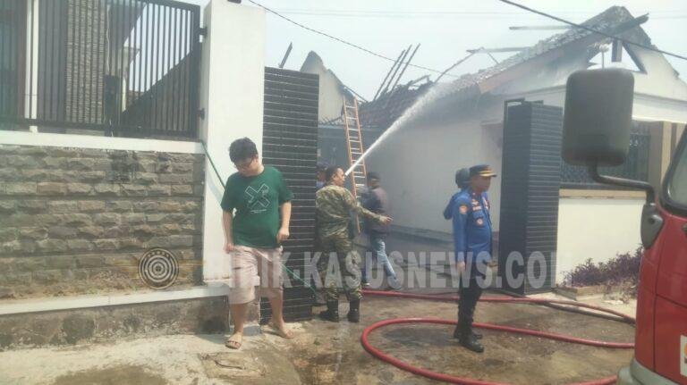 Babinsa Korpri Raya Gerak Cepat Bantu Warga Terdampak Kebakaran, Kerugian Ditaksir Rp75 Juta