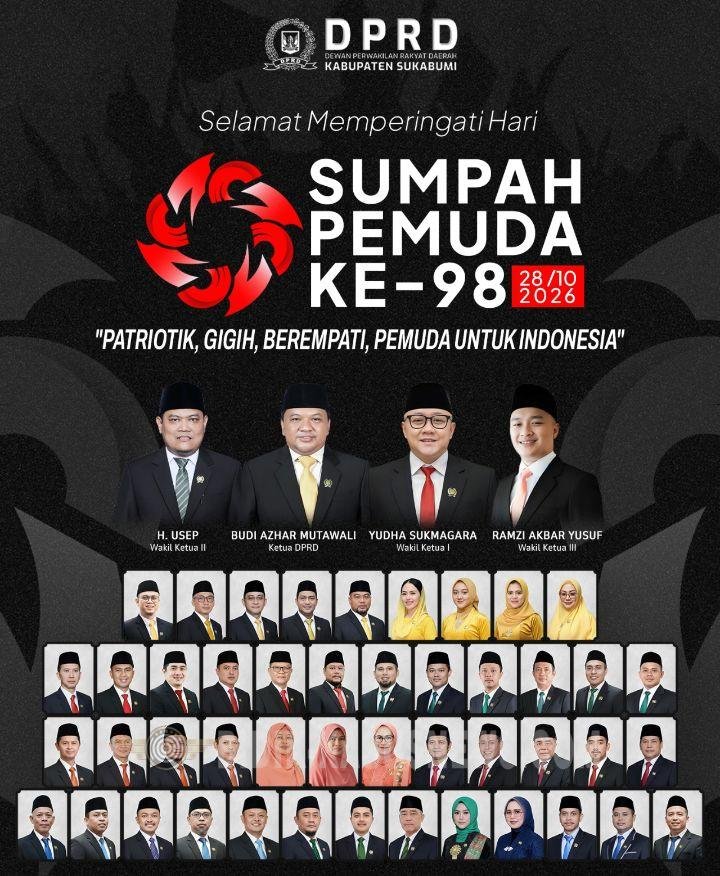 DPRD Kabupaten Sukabumi Ajak Pemuda Perkuat Persatuan dan Berkontribusi Nyata bagi Bangsa