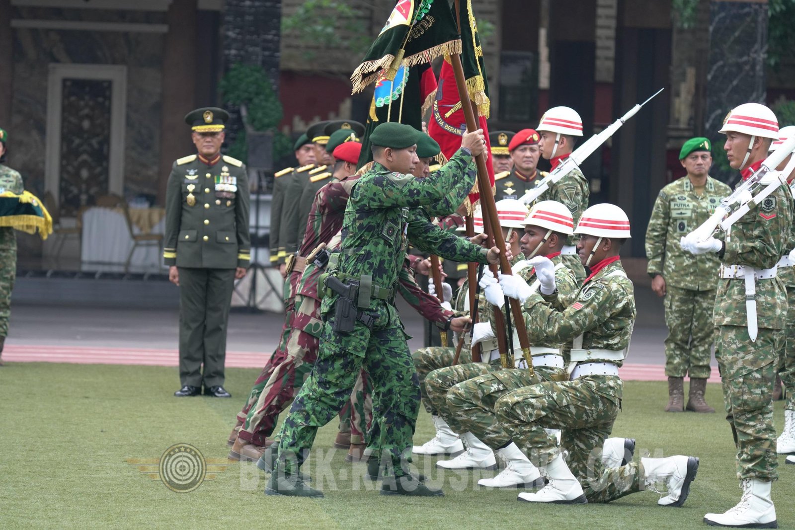 4 Satuan TNI AD Terima Samkaryanugraha, Kasad: Jadikan Pemacu Prestasi