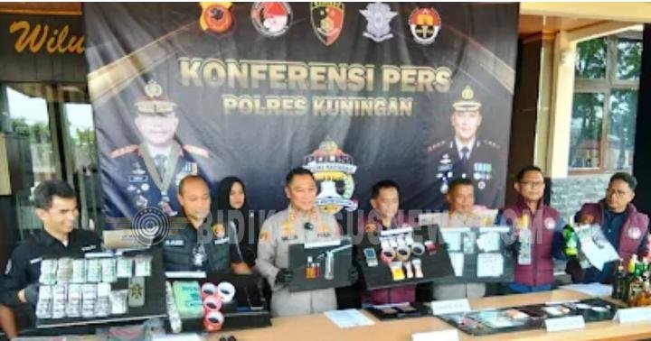 Ungkap Kasus Tindak Pidana Narkoba Selama Operasi Antik Bulan Oktober 2026