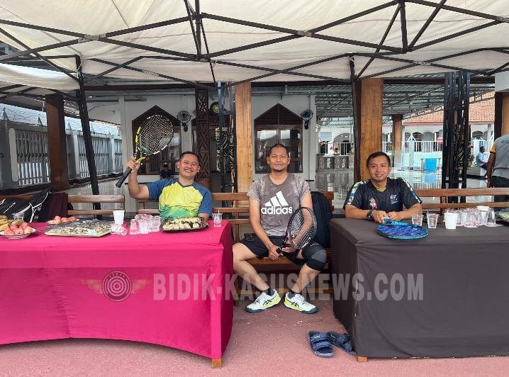 Ayunkan Raket, Eratkan Persahabatan! Rutan Jepara, Kudus, Demak, dan Bapas Pati Perkuat Silaturahmi Lewat Tenis