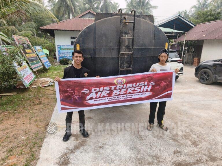 Hujan Turun,Air Tetap Keruh:Karang Taruna Muda Insan Cita Salurkan Air Bersih Untuk Warga Tanjung Mempawah